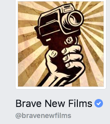 Brave New Film's Facebook logo