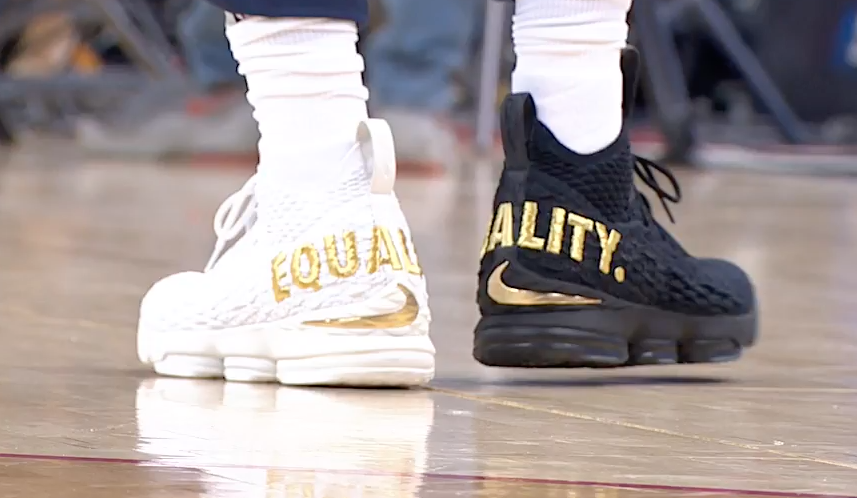 lebron james equality shoes