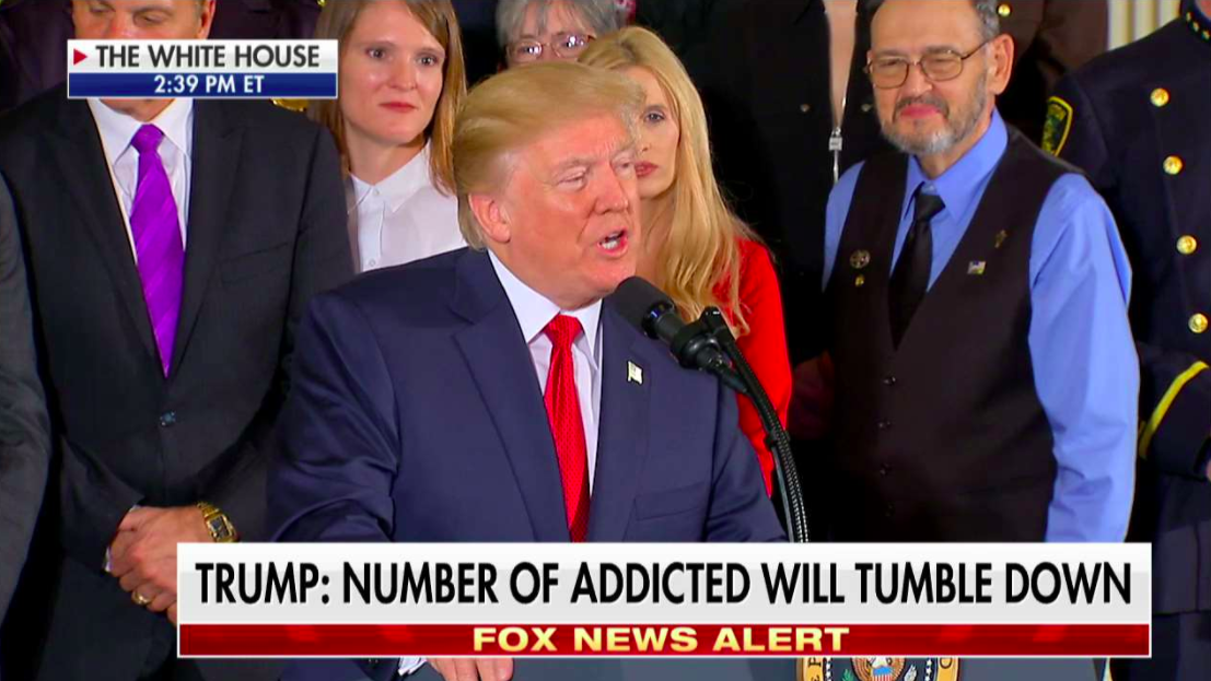 Trump speech on opioid epidemic