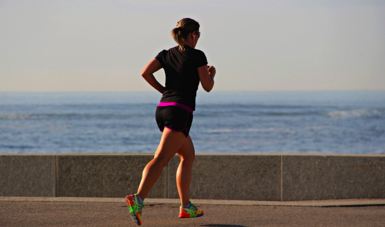 Woman jogging