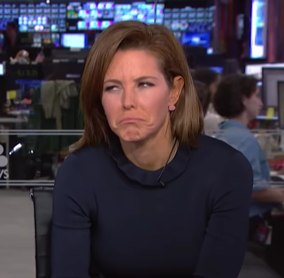 Stephanie Ruhle's face