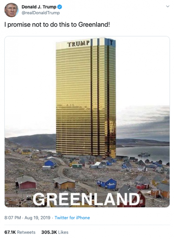 TrumpGreenland