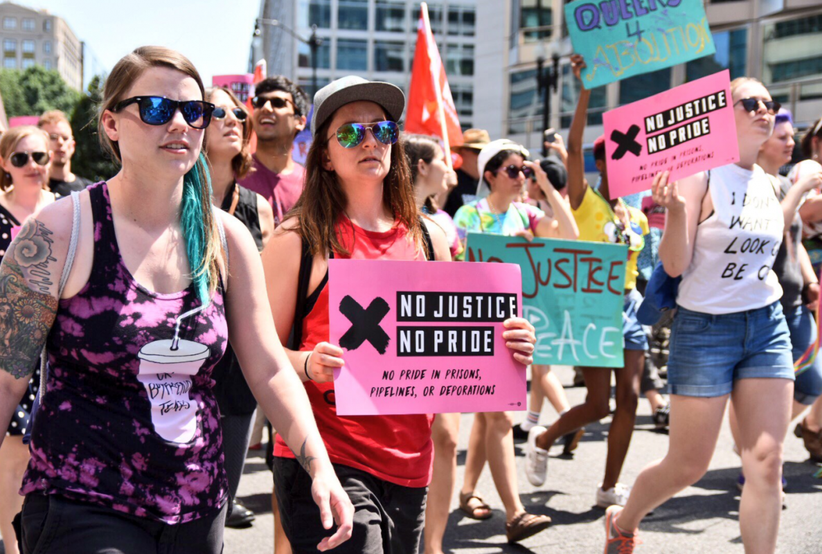 Dc Gay Pride Parade Interrupted By Activists Upset Over Police Presence Mrctv