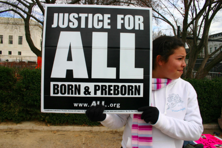 Pro-life sign