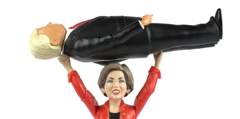 action sanders figure kickstarter bernie MRCTV Her Action Elizabeth Figure Own Warren Gets