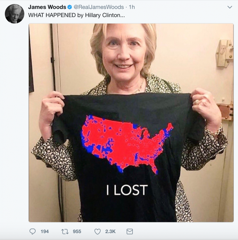 Woods Vs. Hillary