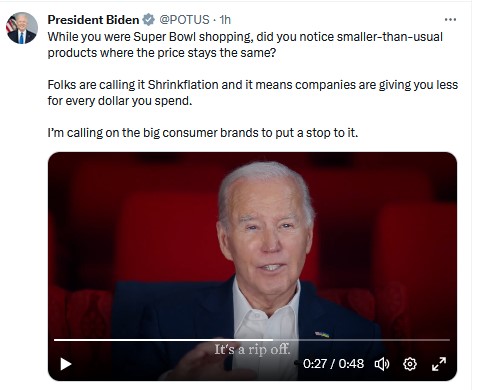 Biden says it's a rip-off.