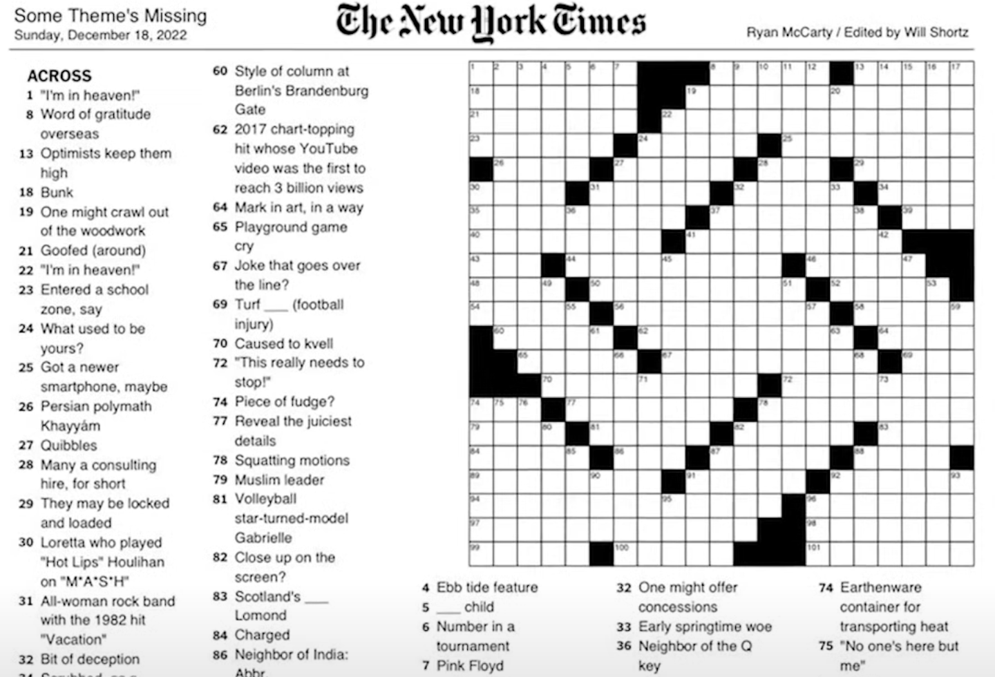 Happy Hanukkah??? New York Times Crossword Puzzle Includes #39 Swastika