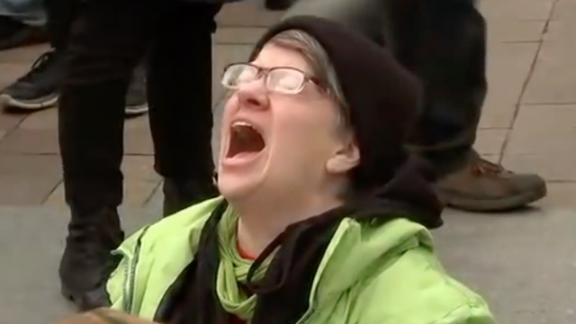 Loud Noises Trump Haters Plan To Scream Helplessly At The Sky Today Mrctv 