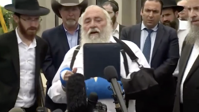 WATCH: Injured Rabbi Of Synagogue Shooting Recalls ‘Comforting’ Phone ...