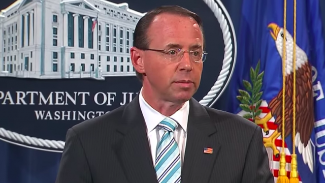 Deputy Ag Rod Rosenstein Resigns Mrctv