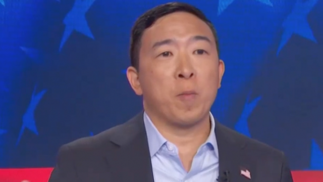 Was Andrew Yang's Mic Actually Muted? | MRCTV