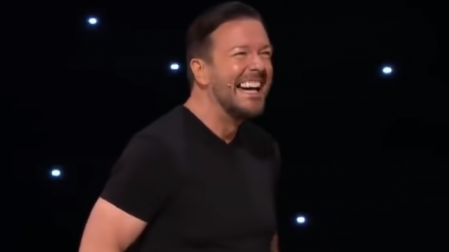 Ricky Gervais Slams Hollywood Elite on 'Equality' in Mock Oscars