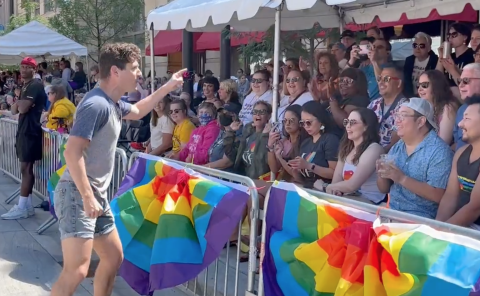 Minneapolis Mayor Jacob Frey Showed Up to a Pride Event, and It Was