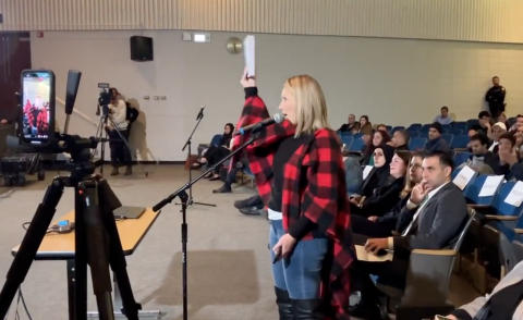 School Board Cuts Mom's Mic As She Reads Pornographic Content From a