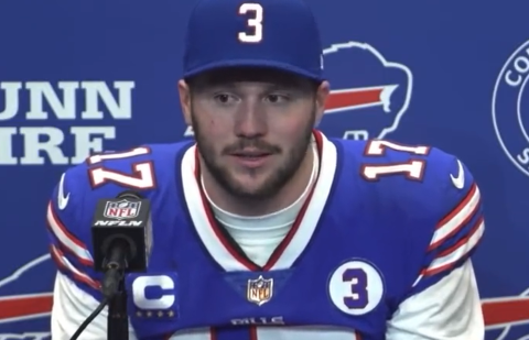 Josh Allen After Seeing Kickoff Statistic: 'God Is Real' | MRCTV