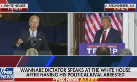 Fox News Graphic Labels Biden Merely a ‘Wannabe’ Dictator – and Trump