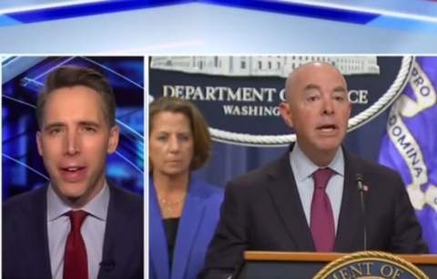 Sen. Hawley: Mayorkas Told Me Biden’s Border Policies Are Working – and He’s Telling the Truth