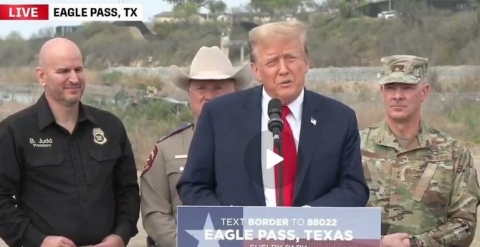 Texas Border: Biden Slurs Climate Skeptics, Trump Mourns Laken Riley’s Murder