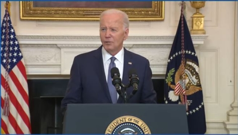 Biden Falsely Claims ‘Trump Was Given Every Opportunity to Defend Himself’