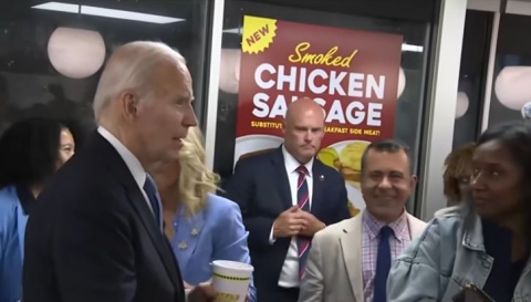 NextImg:Biden: ‘I Think We Did Well’ at Tonight’s Debate Against Trump