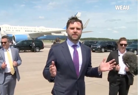 J.D. Vance Has a ‘Little Bit of Fun’ with 'Lonely' Reporters Being Snubbed by Kamala