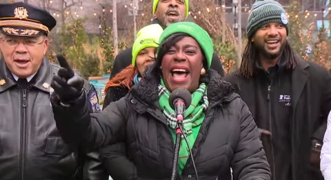 NextImg:Media MISSPELL Philadelphia Mayor’s MISSPELLING of NFL’s ‘Eagles’