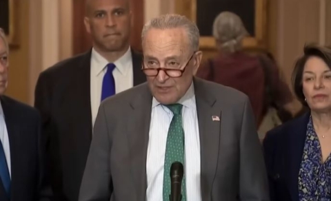 Schumer Postpones Book Tour for Fear of ‘Peaceful’ Democrat Protesters