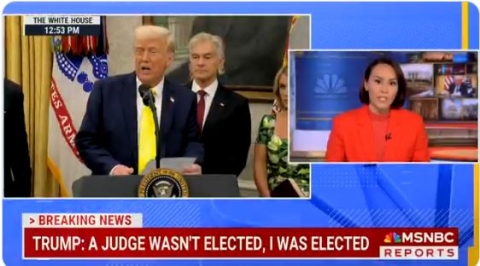 NextImg:WH Pres. Sec. Leavitt: ‘This is exactly what we mean when we say FAKE NEWS!’