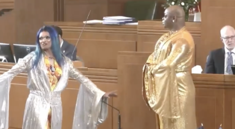 Drag Queens Take Over Oregon House Floor