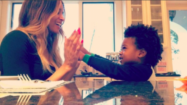 Adorable: Ciara Teaches Her Baby Boy Future to Say Grace | MRCTV