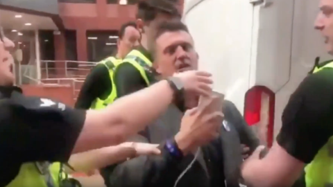 Image result for tommy robinson arrest may 2018