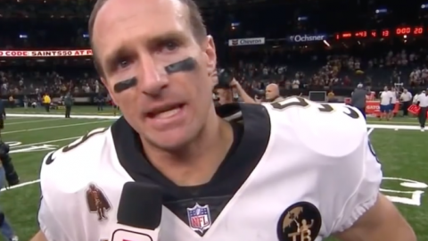 Saints QB Drew Brees Defends Himself and His Christianity From LGBTQ Culture Police