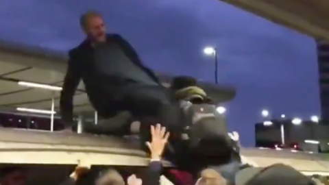 Fed-Up Passengers Attack Climate Activists Who Held Up London Trains