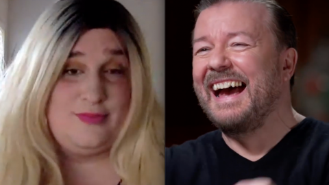 Comedian Ricky Gervais Perfectly Responds to Trans Activist Jessica Yaniv's Stupid Gynecologist Tweet