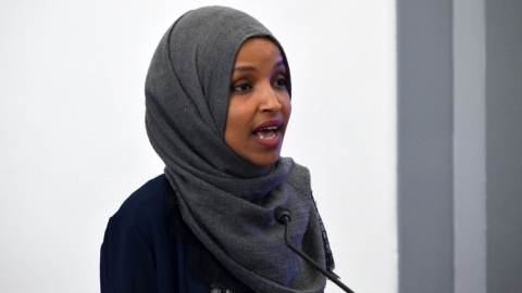 Rep. Ilhan Omar Vows to 'Step In and Stop' Trump After U.S. Kills Top Iranian Terrorist