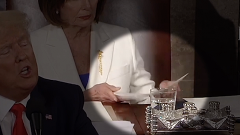 Pelosi Caught On Cam PRE-RIPPING SOTU -  Pelosi Staff Caught Lying?