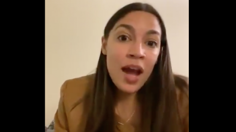 AOC Says People Aren't Eating at Chinese Restaurants Because of 'Straight Up Racism'