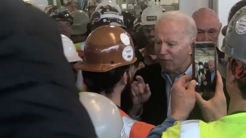 'You're Full of Sh*t': Joe Biden Yells At a Michigan Auto Worker Over Guns