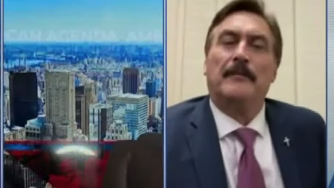 Newsmax Anchor Throws Tantrum, Walks Off Set During Interview with MyPillow CEO Lindell