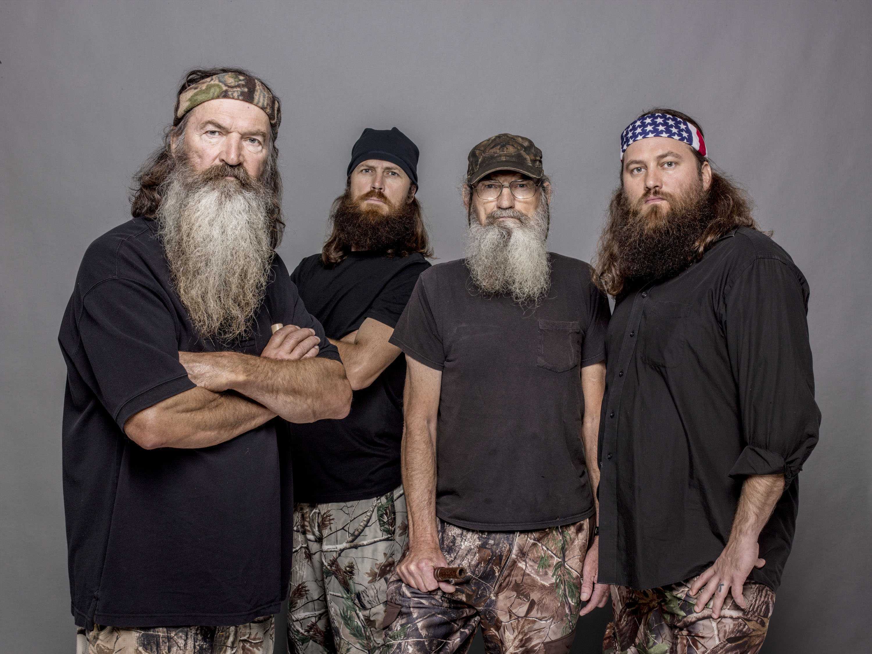 Duck Dynasty Before And After Beards MRCTV