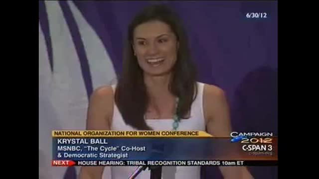 Msnbc S Krystal Ball Slams Rush Limbaugh S Obnoxious Mysogynistic