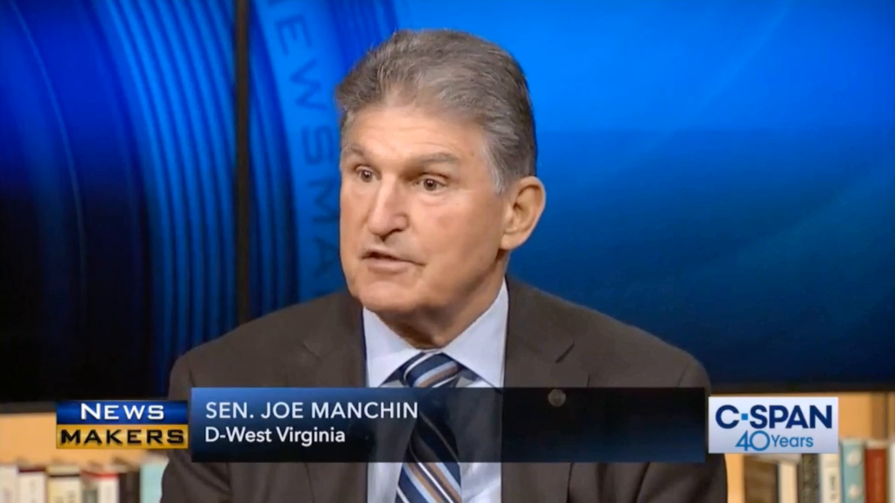 Sen. Manchin: 'I'm Worried' People Think Dem Party 'Has Gone ...