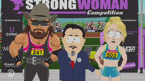South Park: "Strong Woman" - Competition