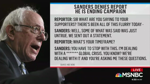 Bernie Sanders Wallops Cnn Reporter Finally Georgia Straight Vancouver S News Entertainment Weekly