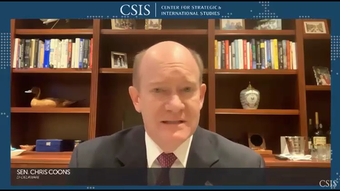 Sen. Coons Warned in April 'World Would Suffer' If IP Protections For US-Made Vaccines Are Waived